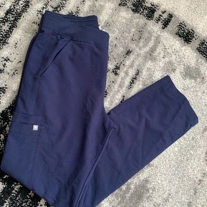Navy Figs scrub pants medium